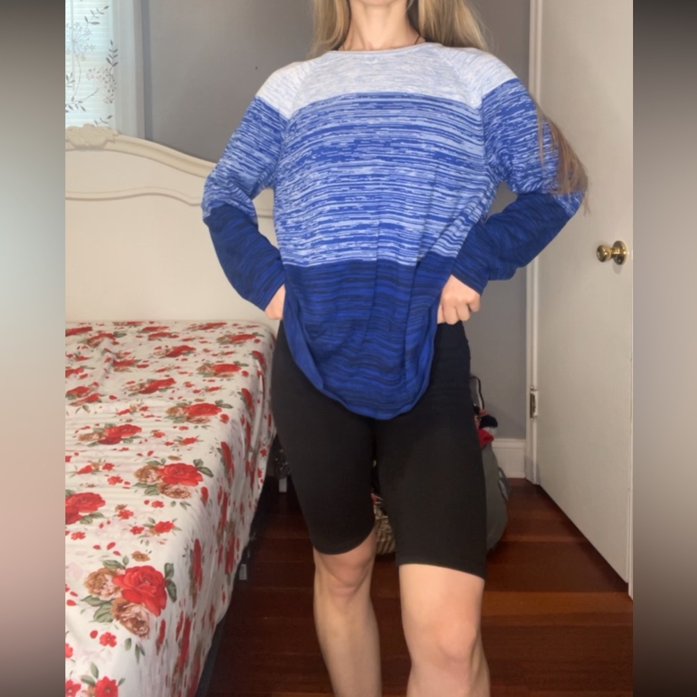 Blue sweater